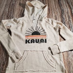 Girls Techstyles Kauai Hawaii Hoodie size large